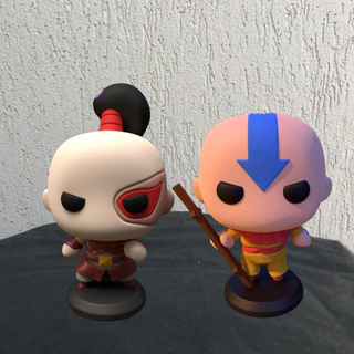 Boneco Colecionavel AVATAR A LENDA DE Aang Figura Decorativa Action Figure Colecionaveis Impressao 3D