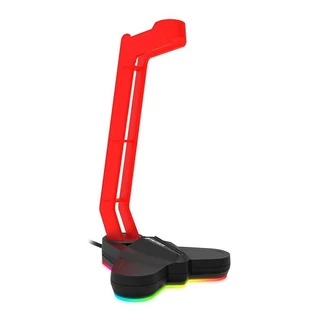 Suporte Para Headset Fantech Tower AC3001S, RGB, Preto e Vermelho, AC3001S em Oferta na Shopee