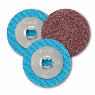 Discos Abrasivos Grão 60 Dremel EZ411HP Max Life Ez Lock 3 Peças