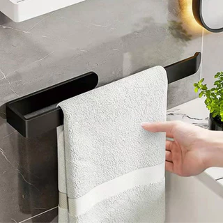 Suporte Porta-Toalha Adesivo de Rosto Para Banheiro e Cozinha Toalha, Toalheiros Sem Perfuração WL-2339