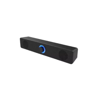 Caixa De Som Soundbar Led Para Computador Pc Usb P2 Gamer
