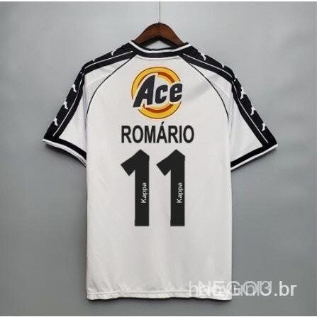 Suéter Retrô Vasco 2000 Home Away Romario De Futebol WBVN