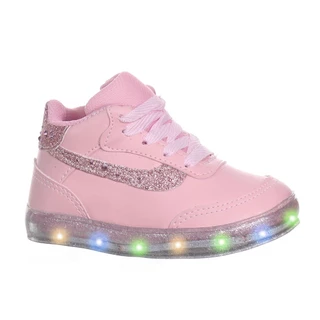 Sapato de Menina Criança Luzinha Led Botinha Infantil Escolar Moda Casual