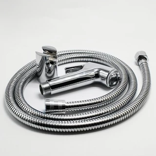 Ducha Higiênica Para Banheiro Luxo Inox Cromada 1,2m Chuveirinho Privada