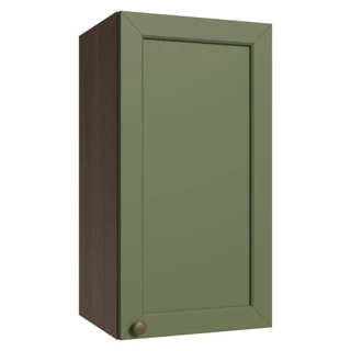 Armário Aéreo 35 cm 1 Porta Rustic/Verde Vik Madesa em Oferta na Shopee