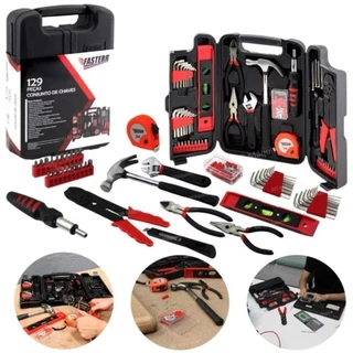 Kit de Ferramentas com Maleta Resistente 129 Peças   marisa em Oferta na Shopee