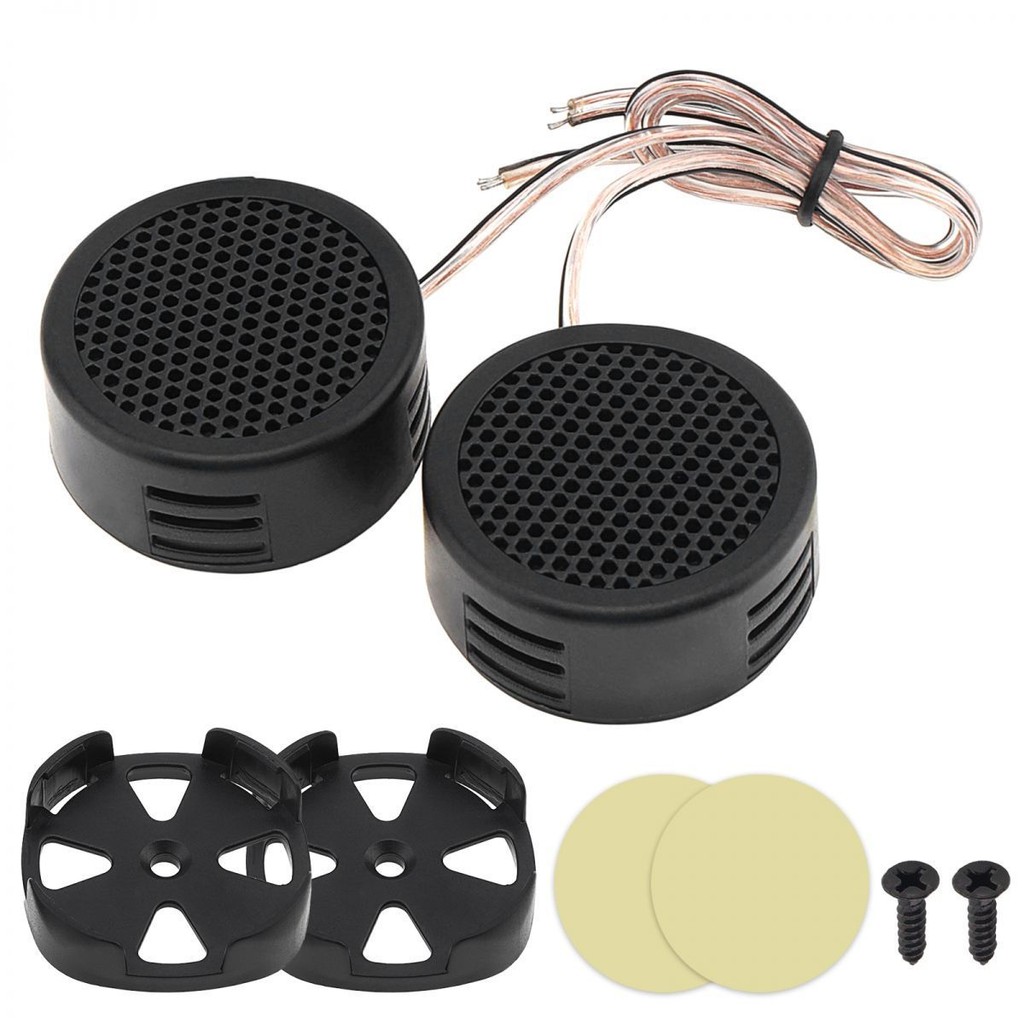2pcs 500W Alto-Falantes Mini Cúpula Tweeter De Alta Eficiência