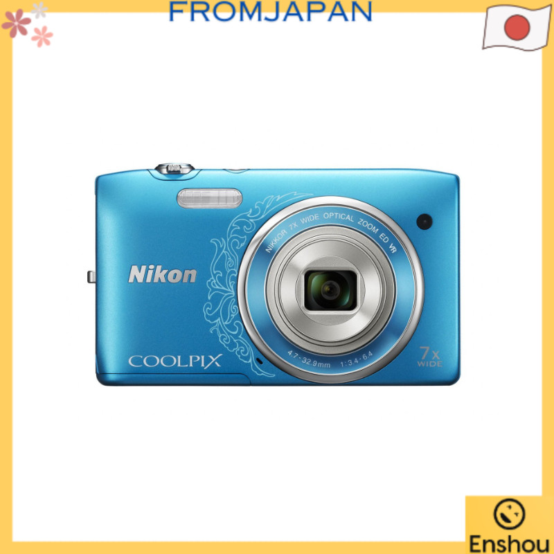 USED]Do Japão [Usado] Câmera Digital Nikon COOLPIX S3500 Zoom
