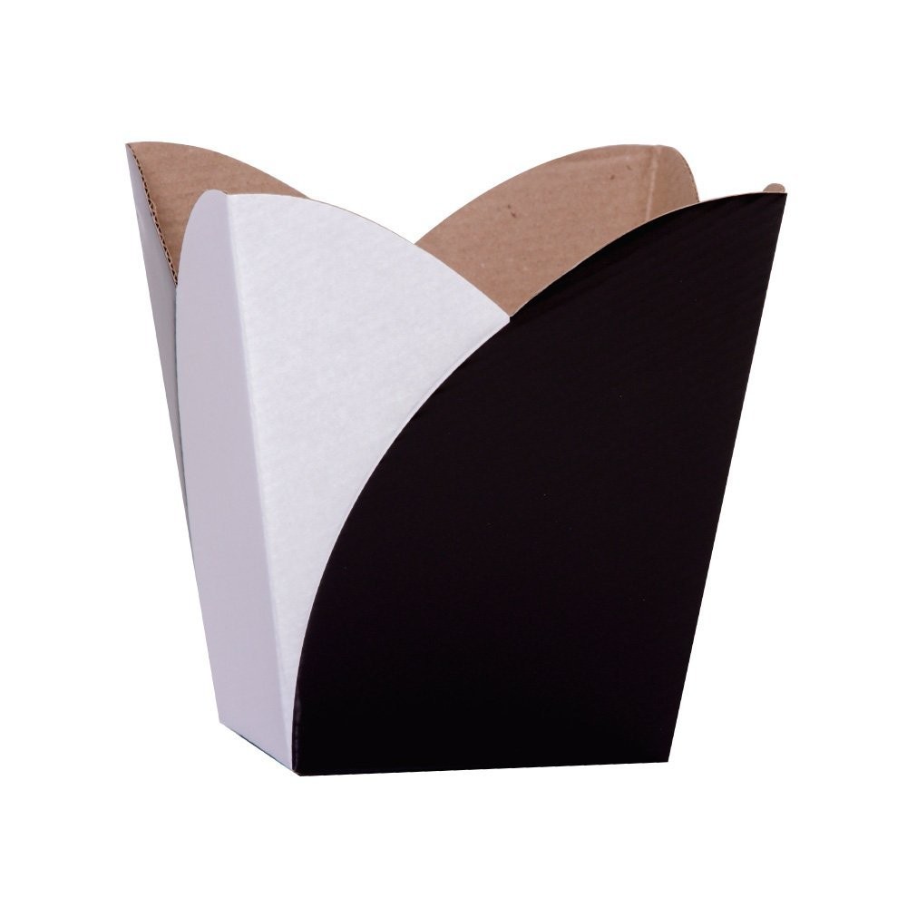 Kit 5/10/20 Cachepot Paper Duo Preto Branco, Pote 15, Xingó. | Shopee ...