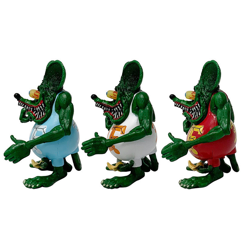 111cm Rat Fink Modelo De Contos De Ação De Rato Figurine Gift Toy