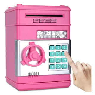 Cofre Digital Eletrônico Puxador Notas Moedas Automático