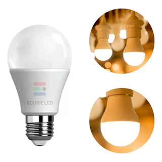 Lâmpadas Bulbo De Led 9w Bivolt E27 Luz Branco Frio E Quente 3500k ou 6500k Economica