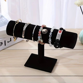 Torre de Exposição de Jóias 1 Peça com Armazenamento para Pulseiras, Relógios e Colares Desktop