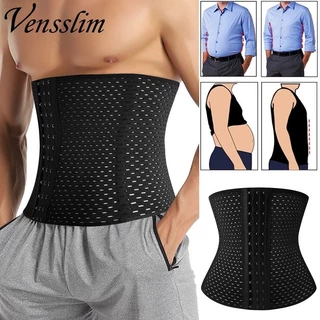 Homens Emagrecedores Modelador De Cintura Corpete Barriga Controle De Compressão