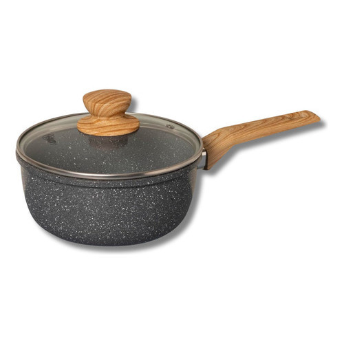 Panela C/ Tampa 3 L Revestimento Cerâmico Antiaderente Dark Grey - Oster