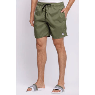 Short Vôlei Masculino Básico Liso Polo Wear Verde Escuro