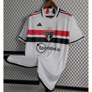 Camisa do Time do São Paulo Branco 2024 Apronta Entrega + Mega Promoção + Envio Imediato