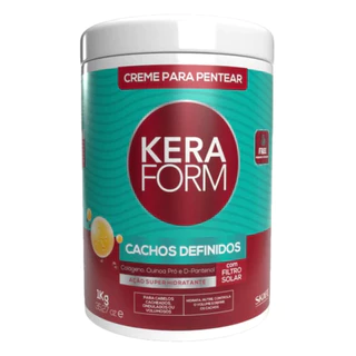 Skafe Creme De Pentear Keraform Cachos Definidos 1kg