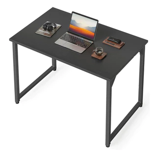 Mesa Escrivaninha Preta Industrial 70 CM Moderna Home Office Escritorio Quarto Estudo Super Moderna