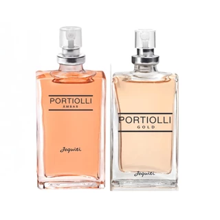 Kit 2 Colônias Masculina Portiolli Âmbar e Gold, 25ml - Jequiti
