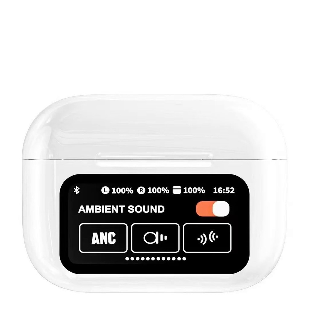 Imagem do produto Fone A9 Pro Touch Screen ANC De Ouvido Sem Fio TWS Ruído Cancelando Bluetooth 5.3 Suporte APP Longa Duração Da Bateria 5