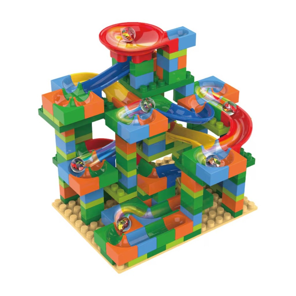 Blocos de Montar Pista Infantil Bolinhas de Gude 221 Peças | Shopee Brasil