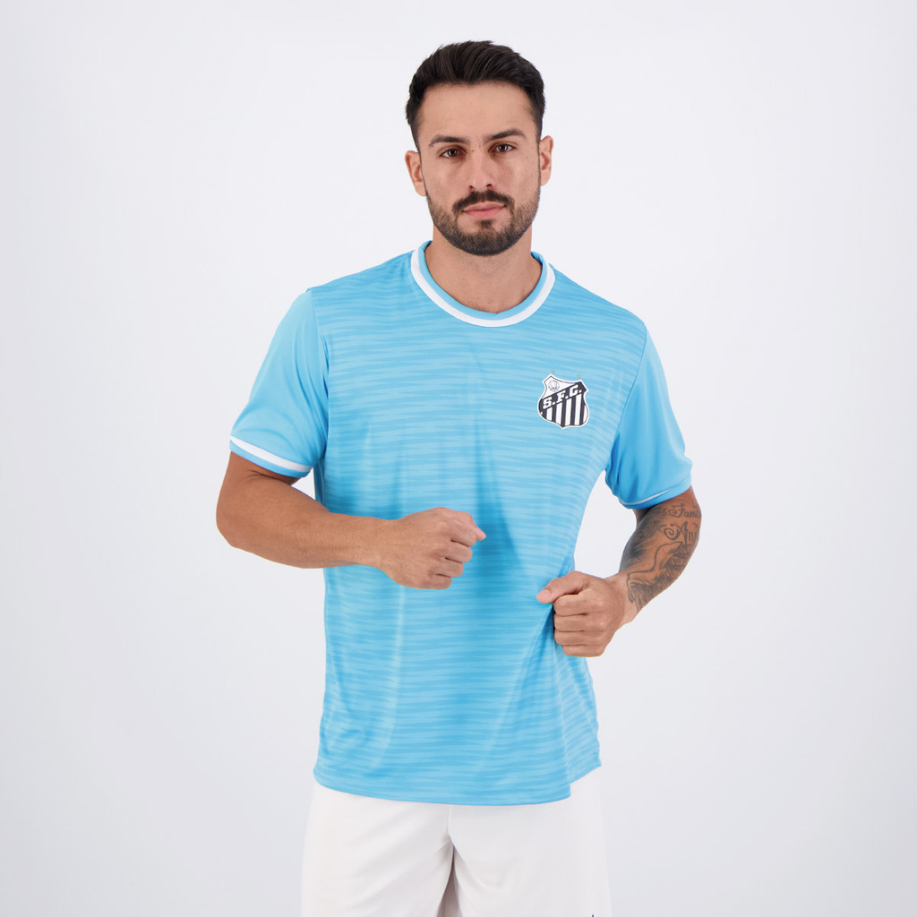 Camisa Santos Lark Azul