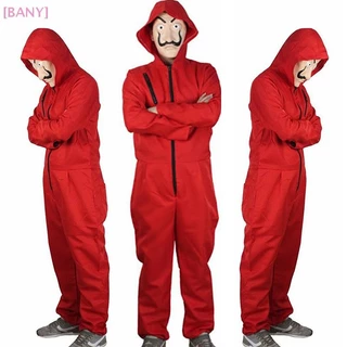 [BANY] Unissex Para Salvador Dali La Casa De Papel Money Heist Cosplay Fantasia De Halloween Bom