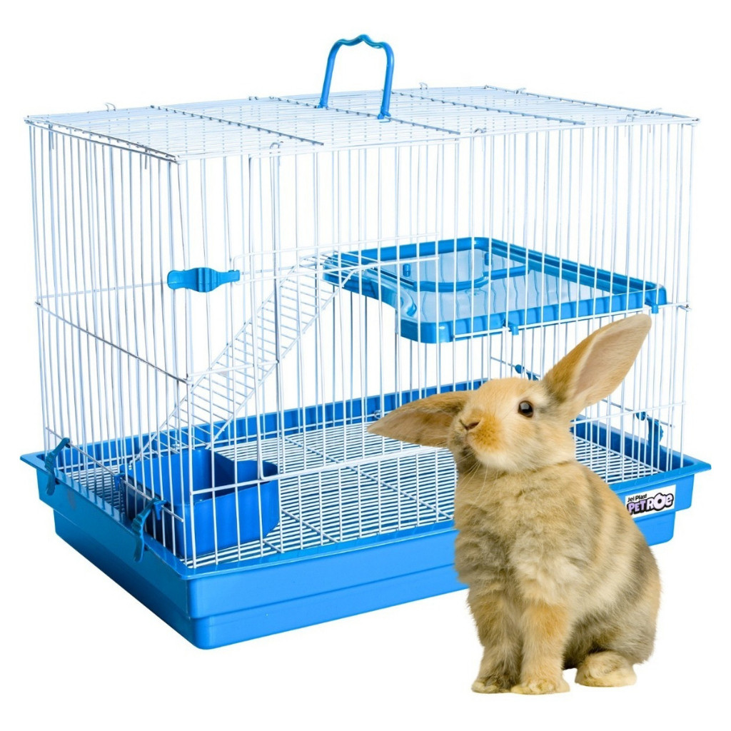Gaiola Grande Coelho Premium - Fácil Limpeza, Segurança e Espaço para Roedores - Produto Premium Pet Caprioli Shop