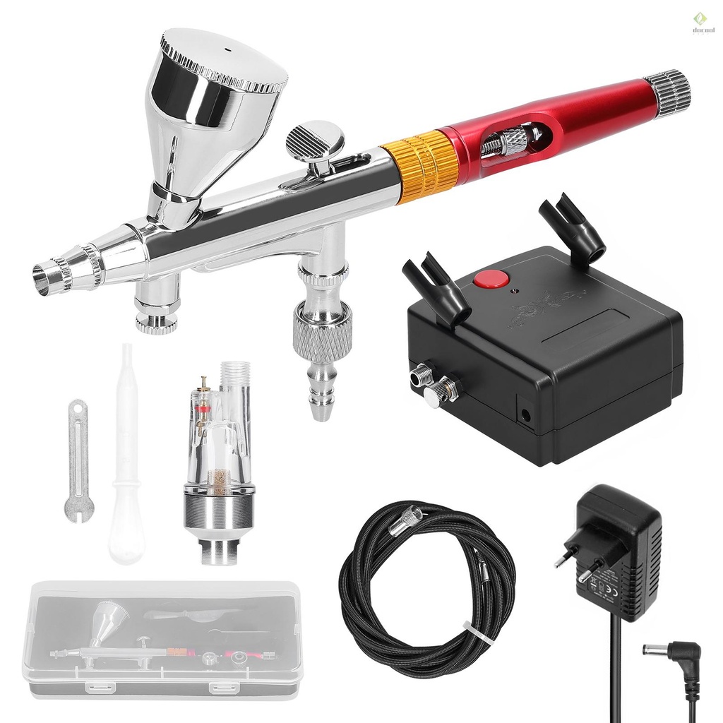 OPHIR Kit De Aerógrafo De 0,2mm, 0,3mm, 0,8mm, 3 Aerógrafo Con - Foto 7