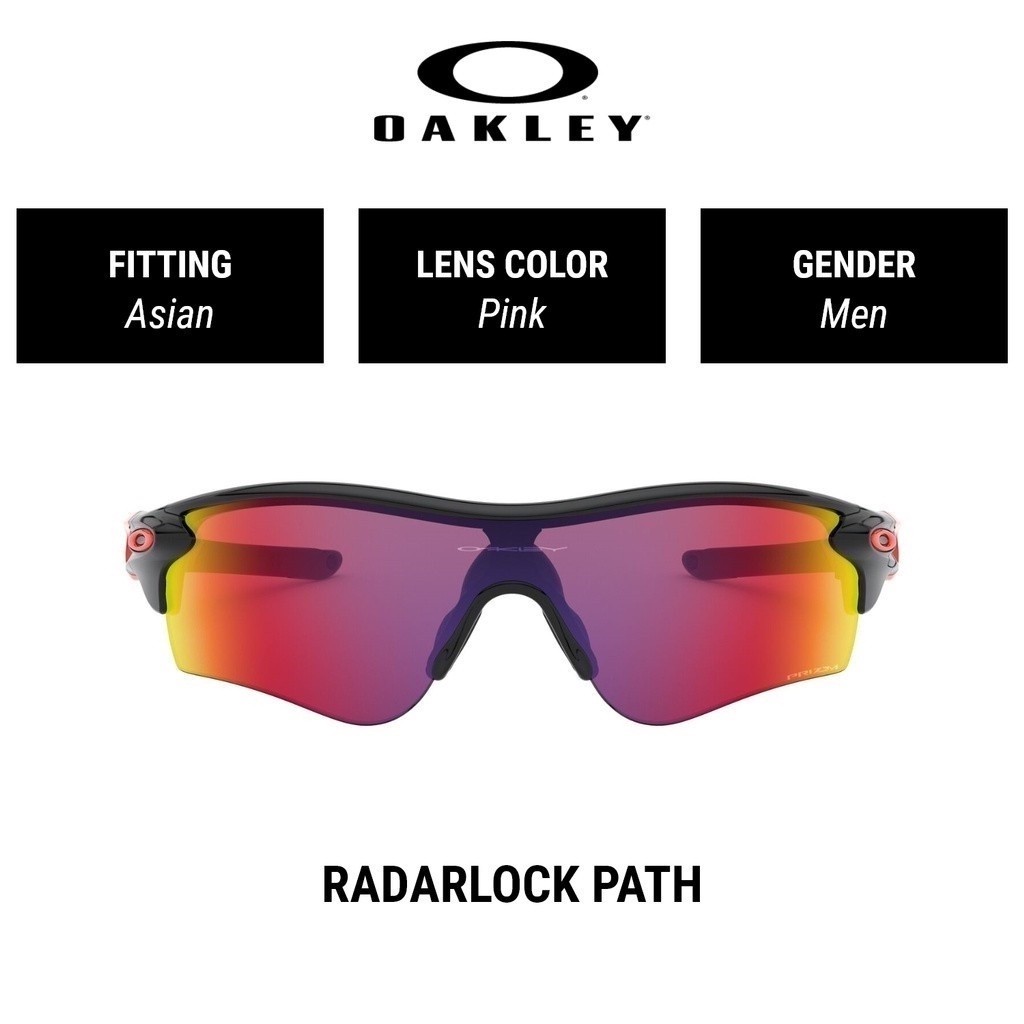 Óculos De Sol Oakley Radarlock Path Masculino Tamanho Asiático (138 mm) OO9206 920637