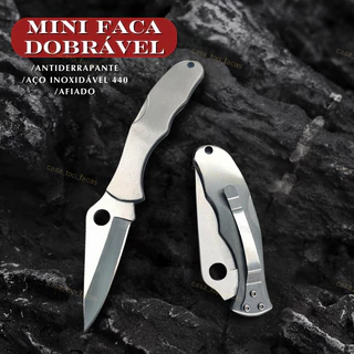 Canivete Premium Zebu C/ Trava Clip De Bolso 440c 888-C