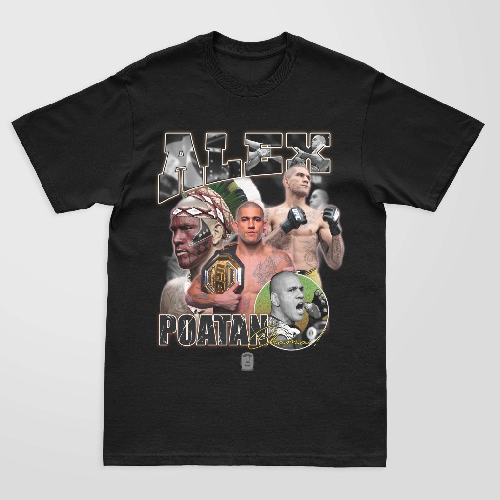 Camiseta Alex poatan 2 | Shopee Brasil
