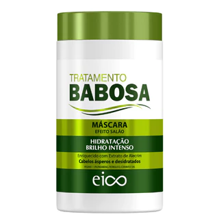 Eico Máscara Tratamento Crem de Hidratação Babosa 1kg Fortalecimento Crescimento Capilar