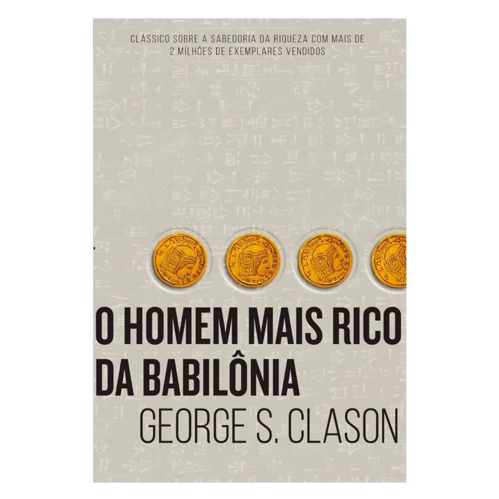 Livro O Homem Mais Rico da Babilônia George S. Clason | Shopee Brasil