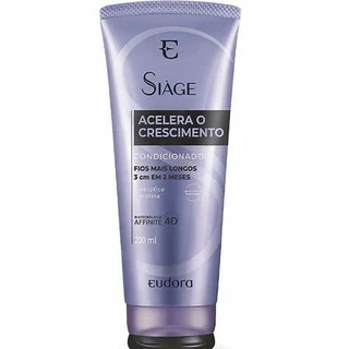 Condicionador 4D Siàge Acelera o Crescimento 200ml - Eudora em Oferta na Shopee