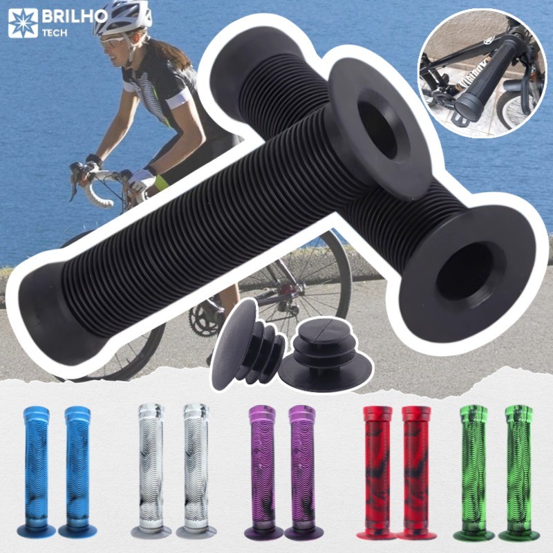 Manopla Gios de Bike Bicicleta Bmx Freeride DH Punho Giosbr 150mm (CORES)