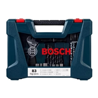 Kit de Pontas e Brocas em Titânio Bosch V-Line 83 Peças em Oferta na Shopee