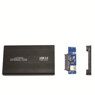 Case Para Hd Externo Sata Notebook Usb 3.0 SSD + Capa de Couro