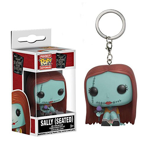 CHAVEIRO POCKET POP DISNEY ESTRANHO MUNDO DE JACK - SALLY SEATED