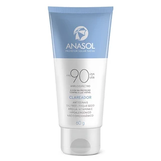 Protetor Solar Facial Clareador FPS90 Anasol 60 G