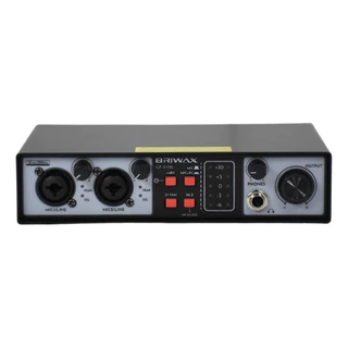 Interface De Áudio Usb MX-22 Gravação 32Bit/384KHZ Placa De Som Phantom