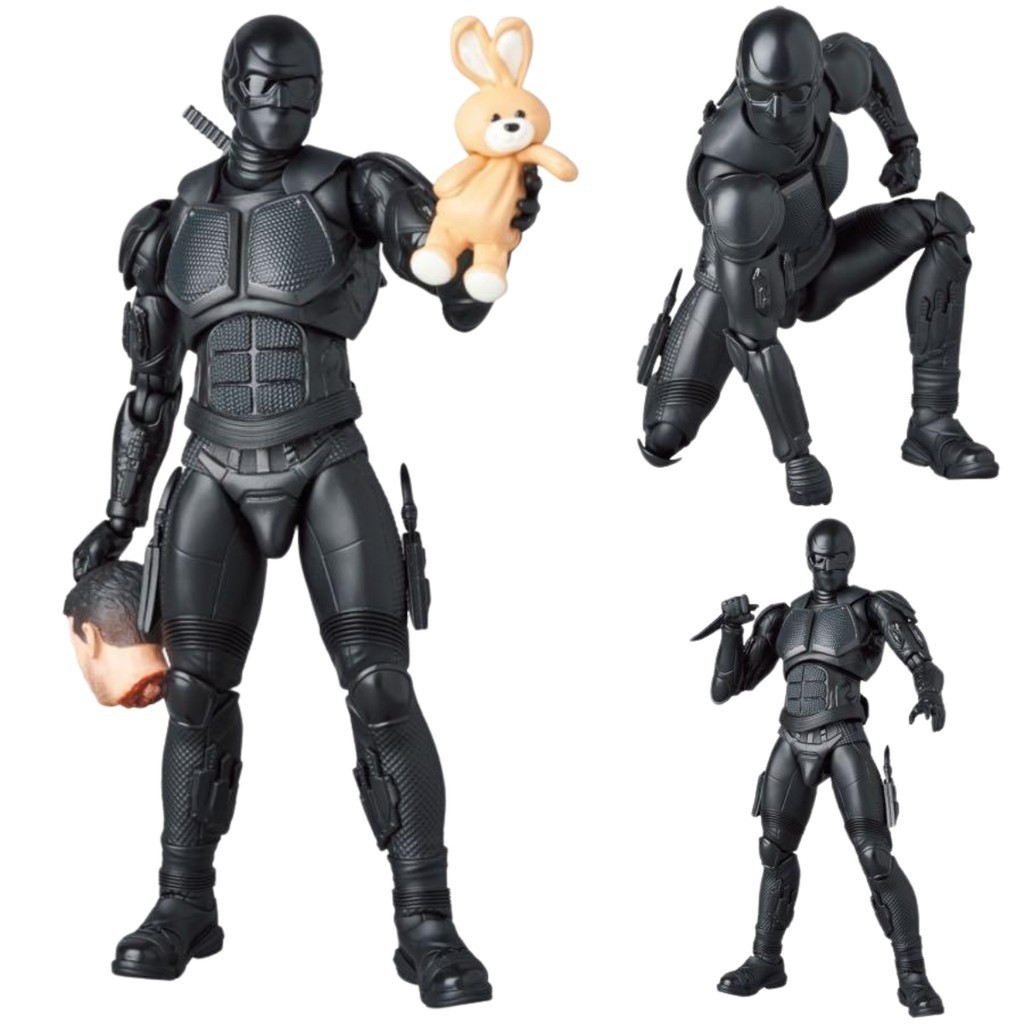 Mafex No.183 The Boys Black Noir, Black Noir, Altura total