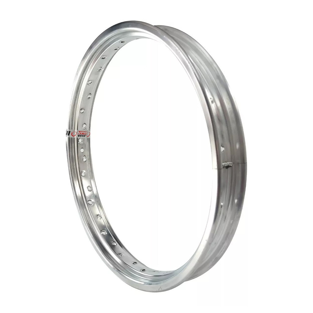 Aro Unitário Roda Viper Alumínio Modelo Vpr 18x160 Dianteiro Start Titan Fan 150 160 Polido