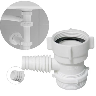 Adaptador P/ Máquina De Lavar Louça Com Saída P/ Sifão Astra em Oferta na Shopee