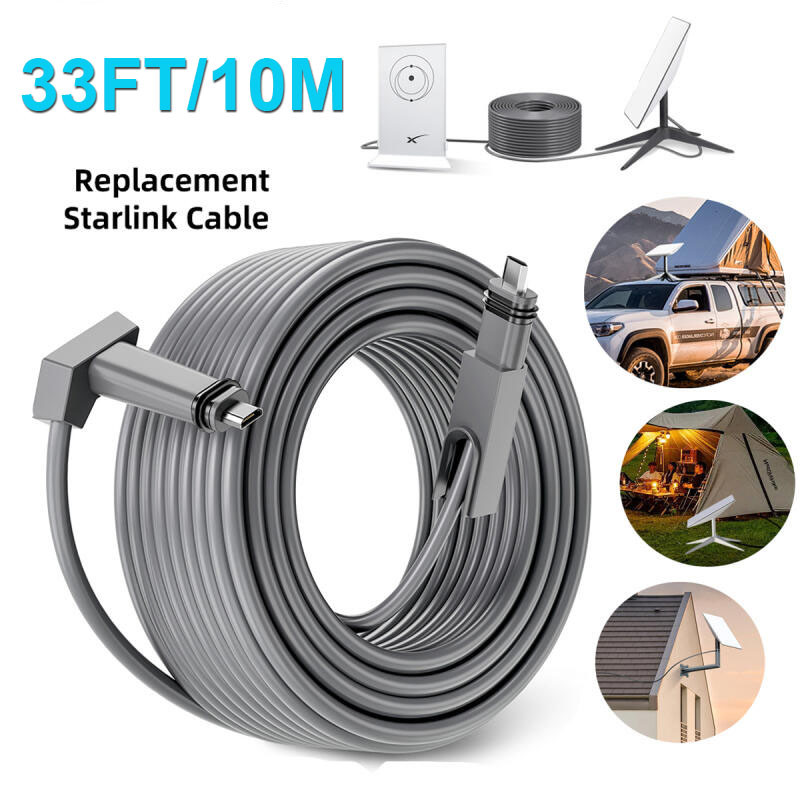 Cabo De Extensão De Substituição Starlink Acionado Padrão 33FT/10M Para ...