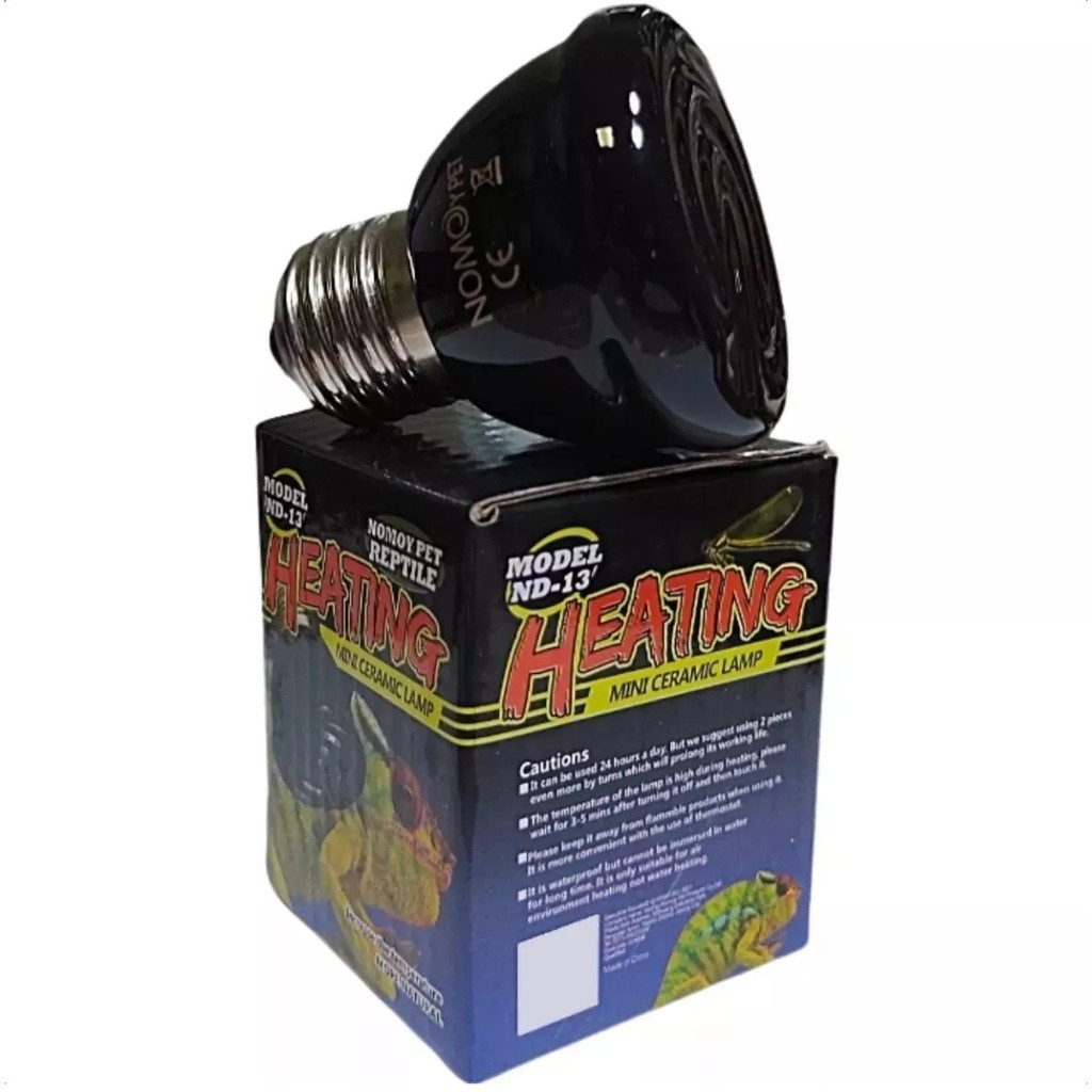 Nomoypet Lâmpada Cerâmica 20w Aquecimento Nd-13 220v | Shopee Brasil