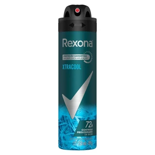Kit com 3 Desodorantes Antitranspirantes Aerosol Masculino Rexona Xtracool 72 horas 150ml cada