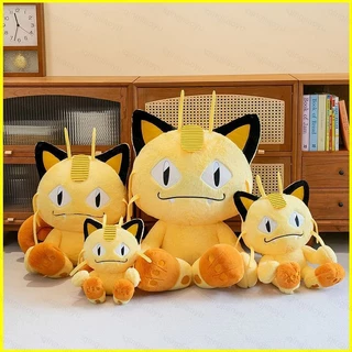 YB Bonito Pokemon Meowth Boneca De Pelúcia Para Namorada Bebê Brinquedos Calmantes Decoração Casa Jogar Travesseiro