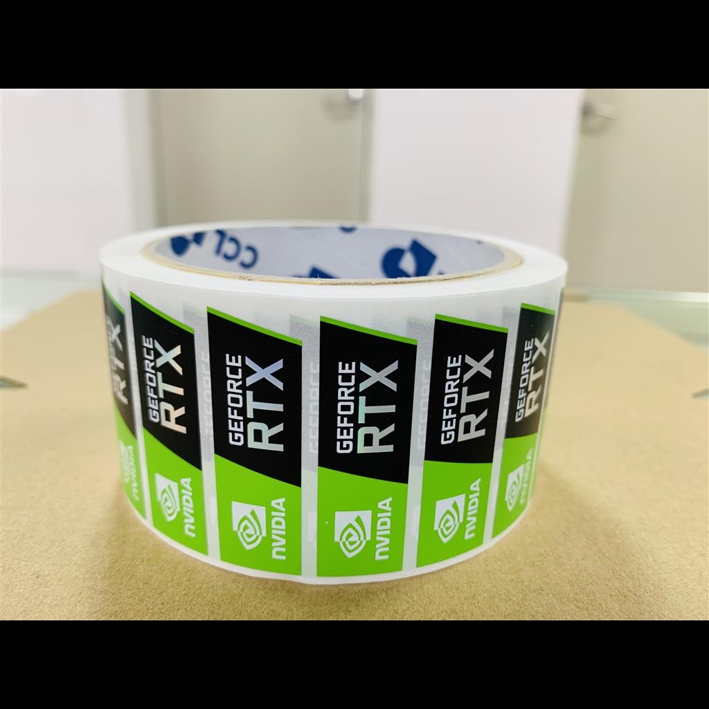 Novo produto novo adesivo Original novo estilo NVIDIA GEFORCE RTX ...